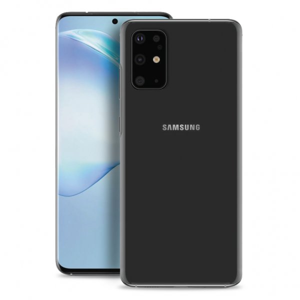 Puro Samsung Galaxy S20 Plus Cover Nude Transparent