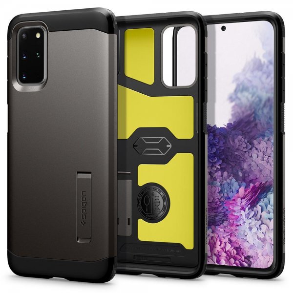 Spigen Samsung Galaxy S20 Plus Cover Tough Armor Gunmetal