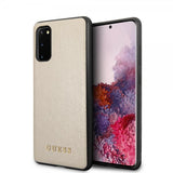 Guess Samsung Galaxy S20 Cover Iridescent Cover Guld