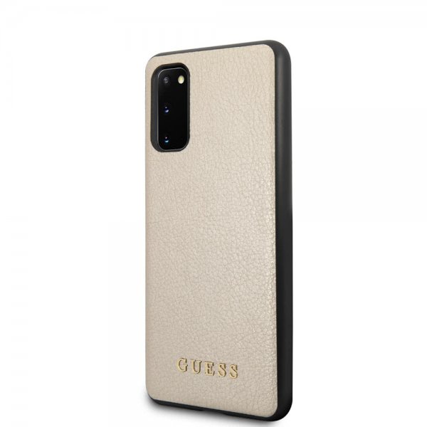 Guess Samsung Galaxy S20 Cover Iridescent Cover Guld