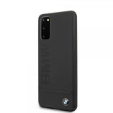 BMW Samsung Galaxy S20 Cover med Logo Sort