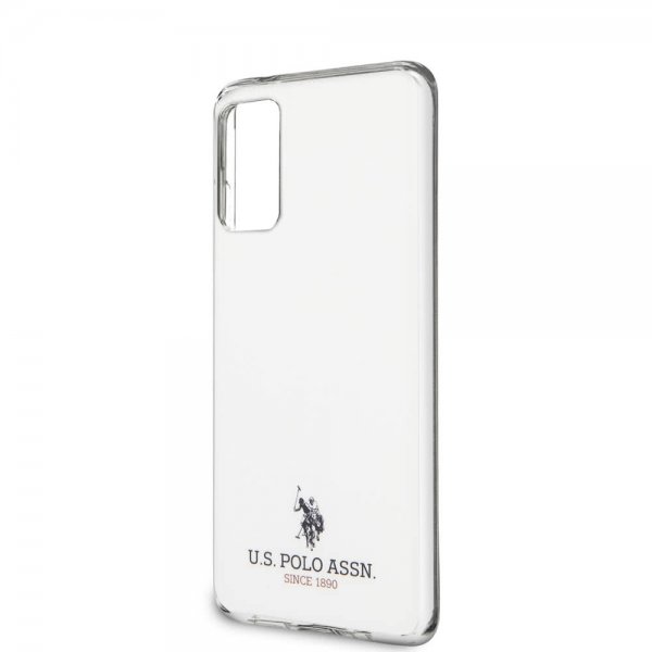 U.S. Polo Samsung Galaxy S20 Cover med Logo Hvid
