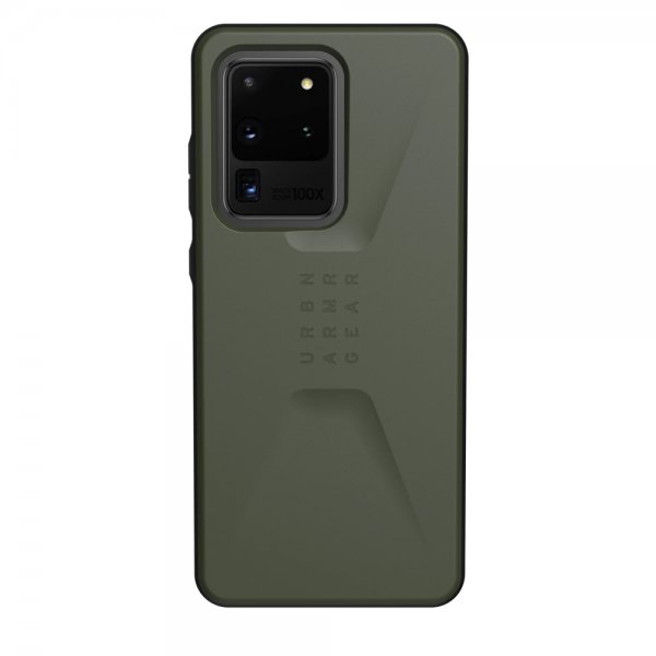 Urban Armor Gear (UAG) Samsung Galaxy S20 Ultra Cover Civilian Olive Drab