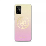 Guess Samsung Galaxy S20 Ultra Cover Glitter Cirkel Guld Rosa