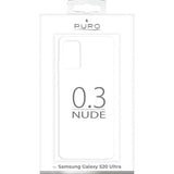Puro Samsung Galaxy S20 Ultra Cover Nude Transparent