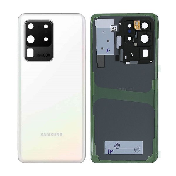 Samsung Galaxy S20 Ultra (SM-G988F) Bagside Original - Hvid
