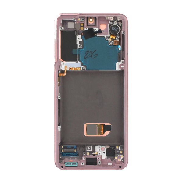 Samsung Galaxy S21 5G LCD Skærm med LCD Display - Rosa