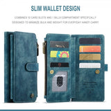 CaseMe Samsung Galaxy S21 FE Etui C30 Series Petroleum