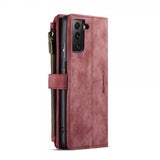 CaseMe Samsung Galaxy S21 FE Etui C30 Serie Rød