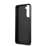 BMW Samsung Galaxy S21 FE Cover Tricolor Stripe Carbon Sort