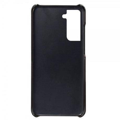 Samsung Galaxy S21 FE Cover med to Kortlommer Sort