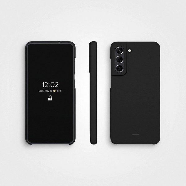 agood company Samsung Galaxy S21 FE Cover Växtbaserat Charcoal Black