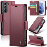 CaseMe Samsung Galaxy S21 Cover 023 Series Rød