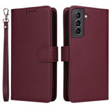 Betopnice Samsung Galaxy S21 Cover med Aftageligt Cover 005 Rød
