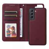 Betopnice Samsung Galaxy S21 Cover med Aftageligt Cover 005 Rød
