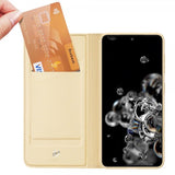 Dux Ducis Samsung Galaxy S21 Cover Skin Pro Series Guld