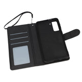 Samsung Galaxy S21 Etui med stativ Sort