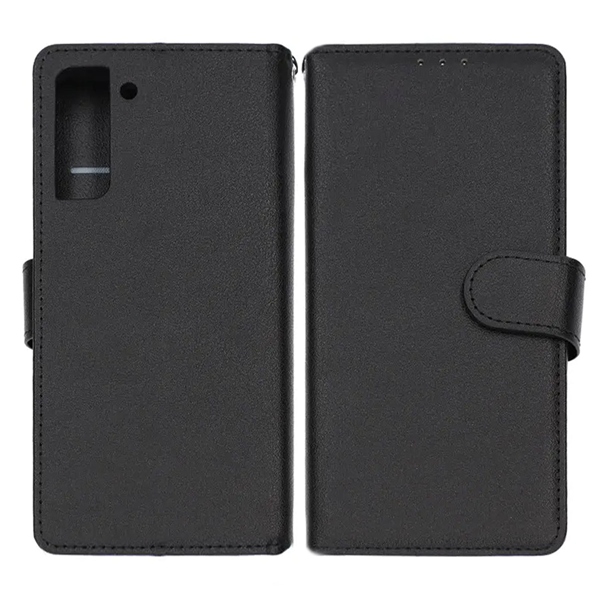 Samsung Galaxy S21 Etui med stativ Sort
