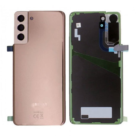 Samsung Galaxy S21 Plus Bagcover Original - Guld