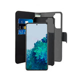 Puro Samsung Galaxy S21 Plus Cover Wallet Detachable 2-i-1 Sort