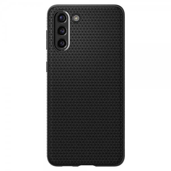Spigen Samsung Galaxy S21 Plus Cover Liquid Air Mat Sort