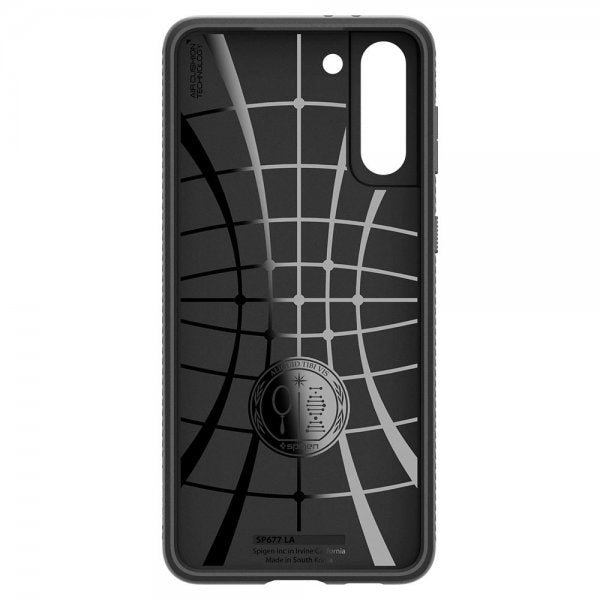 Spigen Samsung Galaxy S21 Plus Cover Liquid Air Mat Sort