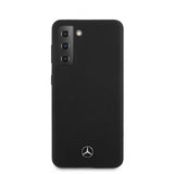 Mercedes Benz Samsung Galaxy S21 Plus Cover med Logo Sort
