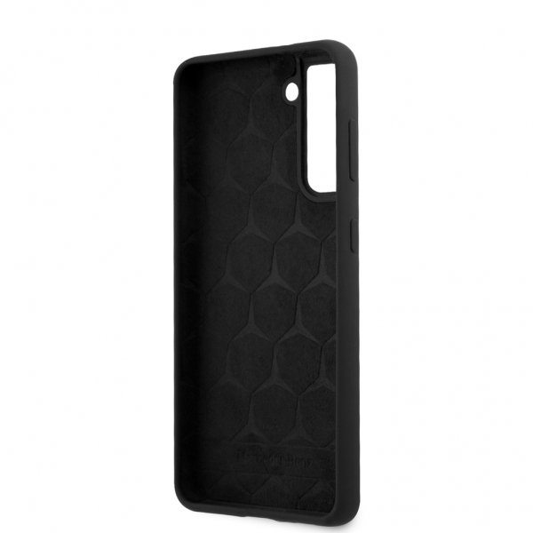 Mercedes Benz Samsung Galaxy S21 Plus Cover med Logo Sort
