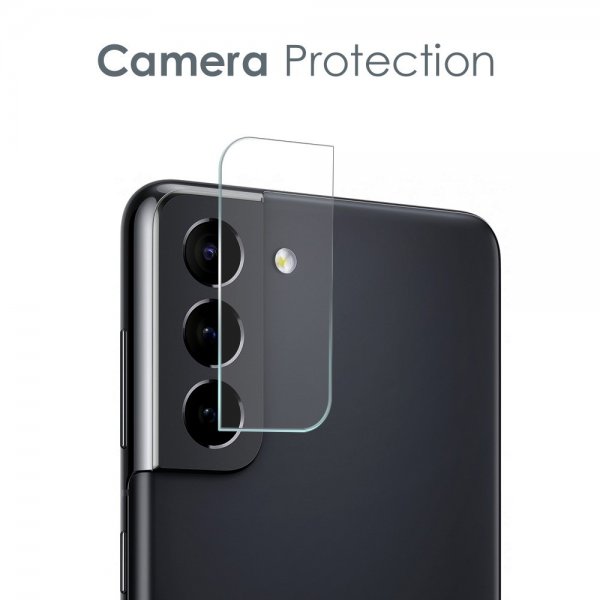 Northjo Samsung Galaxy S21 Plus Cover med Skærmbeskyttelse og Kamerabeskyttelse 3-i-1