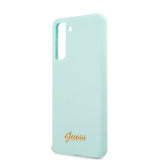 Guess Samsung Galaxy S21 Plus Cover Metal Logo Lyseblå