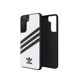 Adidas Samsung Galaxy S21 Cover 3 Stripes Snap Case Hvid