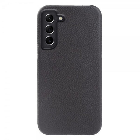 Samsung Galaxy S21 Cover Ægte Læder MagSafe Sort