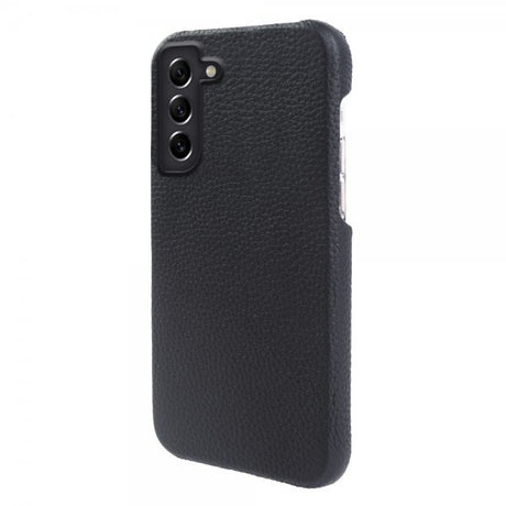 Samsung Galaxy S21 Cover Ægte Læder MagSafe Sort