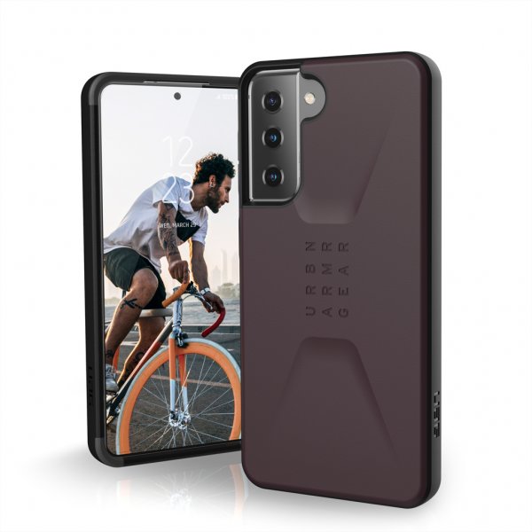 Urban Armor Gear (UAG) Samsung Galaxy S21 Cover Civilian Eggplant