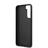 Guess Samsung Galaxy S21 Cover Lædertekstur Sort