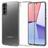 Spigen Samsung Galaxy S21 Cover Liquid Crystal Crystal Clear