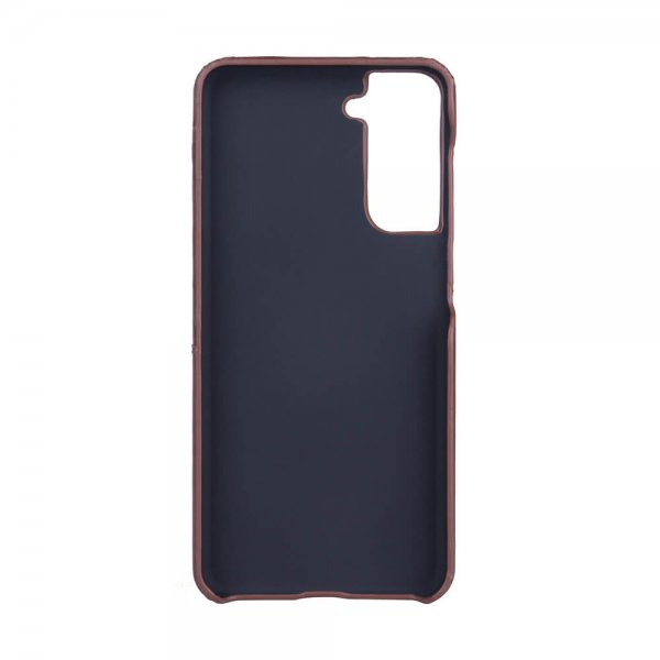 Onsala Samsung Galaxy S21 Cover med Kortlomme Brun