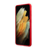U.S. Polo Samsung Galaxy S21 Cover med Logo Rød