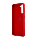 U.S. Polo Samsung Galaxy S21 Cover med Logo Rød