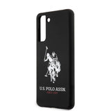 U.S. Polo Samsung Galaxy S21 Cover Silikone Logo Sort