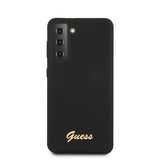 Guess Samsung Galaxy S21 Cover Metal Logo Sort