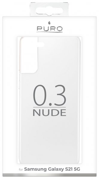 Puro Samsung Galaxy S21 Cover Nude Transparent