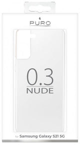 Puro Samsung Galaxy S21 Cover Nude Transparent