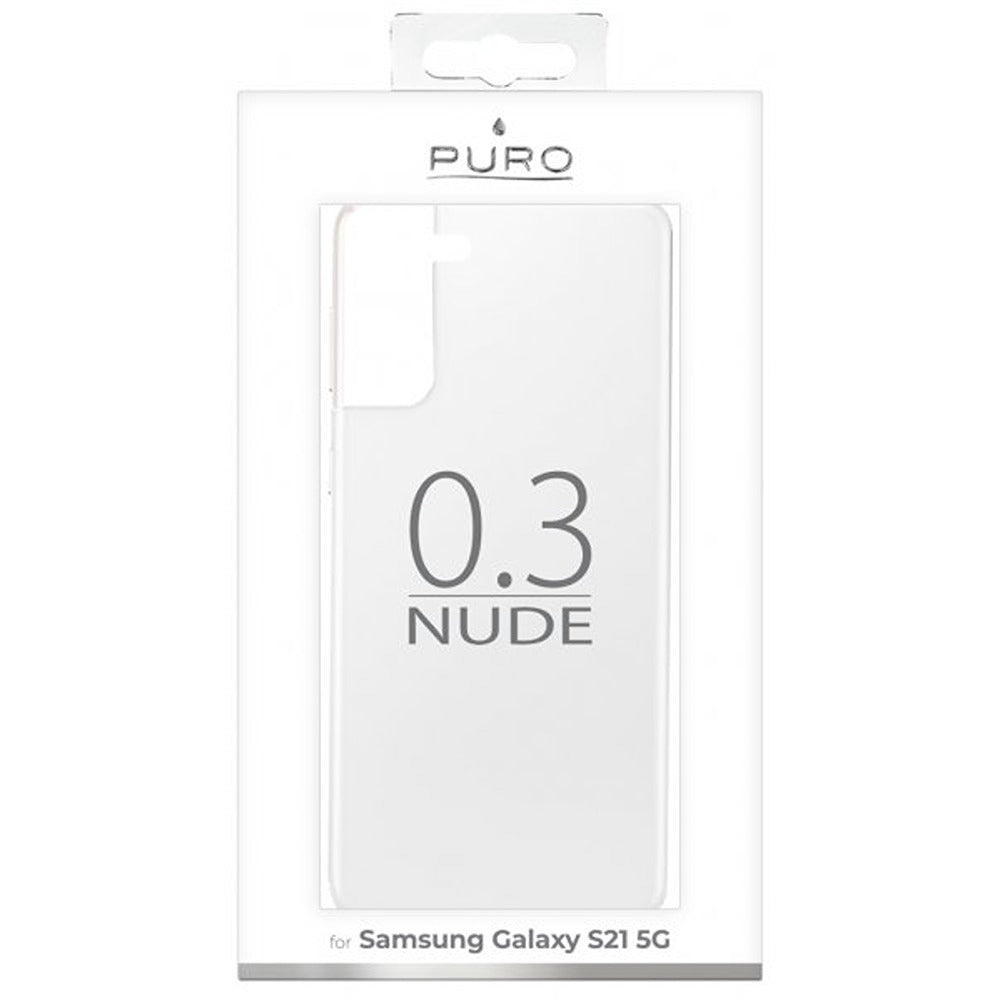 Puro Samsung Galaxy S21 Cover Nude Transparent