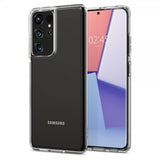 Spigen Samsung Galaxy S21 Ultra Cover Liquid Crystal Crystal Clear