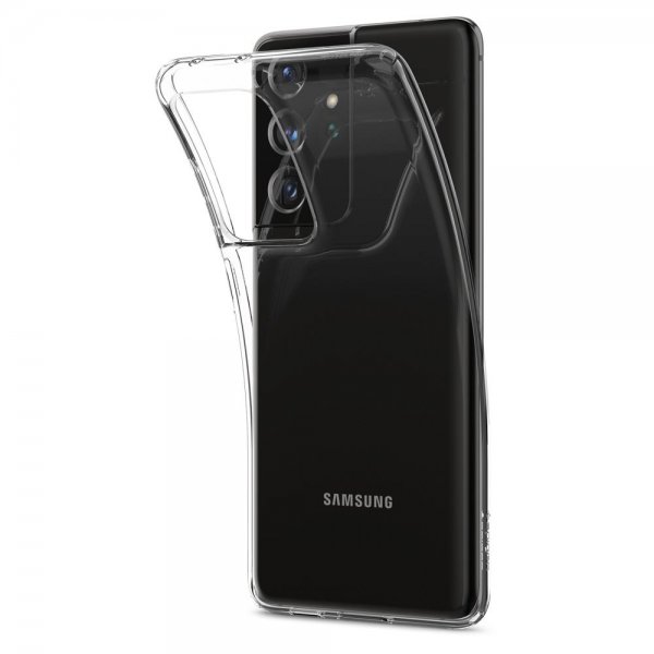 Spigen Samsung Galaxy S21 Ultra Cover Liquid Crystal Crystal Clear