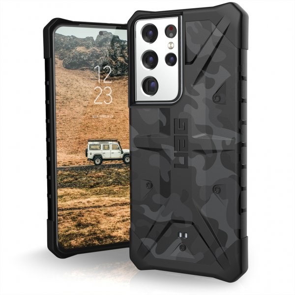 Urban Armor Gear (UAG) Samsung Galaxy S21 Ultra Cover Pathfinder Midnight Camo