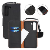 Samsung Galaxy S22 Cover med Stand Sort