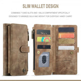 CaseMe Samsung Galaxy S22 Cover C30 Series Brun