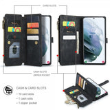 CaseMe Samsung Galaxy S22 Etui C30 Series Sort